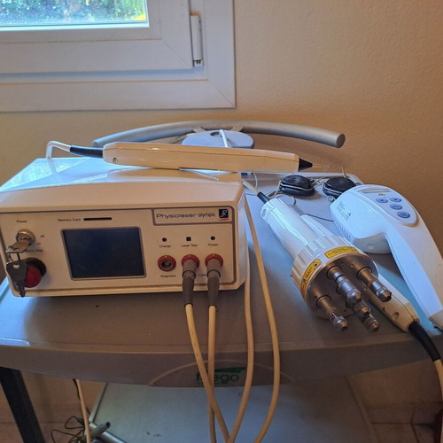 Physiolaser Olympic like new pain therapy device with 3 heads