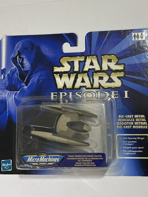 Hasbro Star Wars Episode I Micro Machines παιχνίδι Droid Fighter, sealed