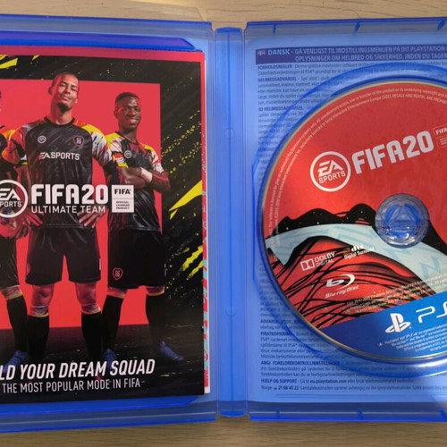 FIFA 20 for PS4 like new with all inserts
