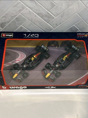 Bburago 2-Car Set Formula 1 World Champion 2024 new