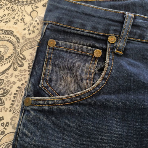 Dsquared2 men's jeans no 33 used, blue, size M