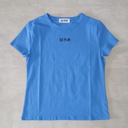 Ice Play women's t-shirt new, blue, size XL