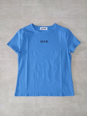 Ice Play women's t-shirt new, blue, size XL