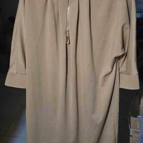 MY T Wearables dress new, size XL, beige, 100% cotton