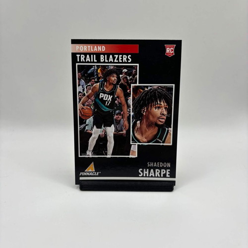 Shaedon Sharpe Chronicles Pinnacle 2022-23 Rookie Card like new