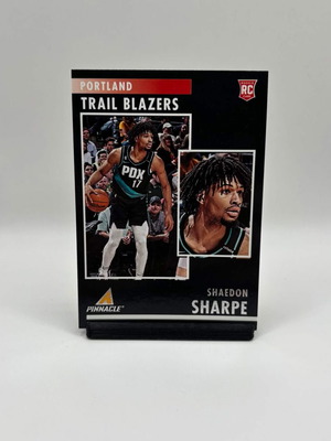Shaedon Sharpe Chronicles Pinnacle 2022-23 Rookie Card like new