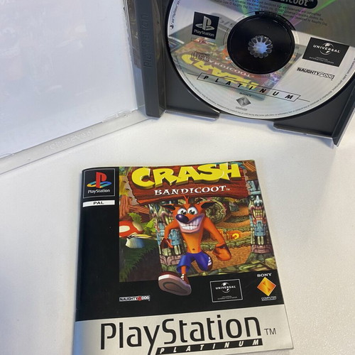 Crash Bandicoot PlayStation 1 PS1 complete English like new