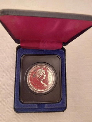 Δολάριο Καναδά 1975 Voyageur Proof στο κουτί του καινούργιο
