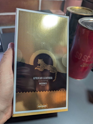 Memo African Leather authentic perfume, new