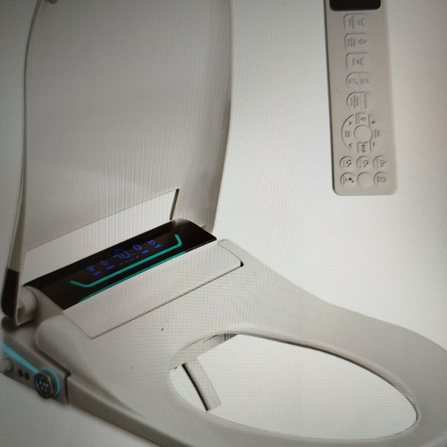 Smart toilet seat with bidet and heater