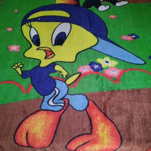 Children's blanket used with cartoon design 2.20x1.60