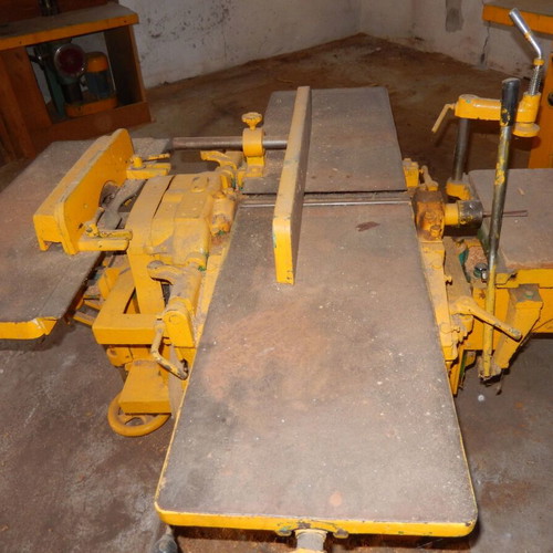 Carpentry tools used, operate with single-phase power