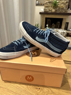 Vans Sk8 μπλε χρώμα παπούτσια σαν καινούργιο