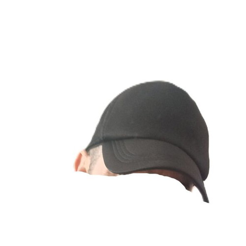 Black jockey hat like new with breathable mesh