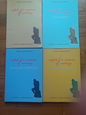 English for Students of Sociology, 4 academic books by Irene Havredaki