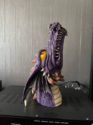 Decorative dragon for incense stick new, height 30 cm