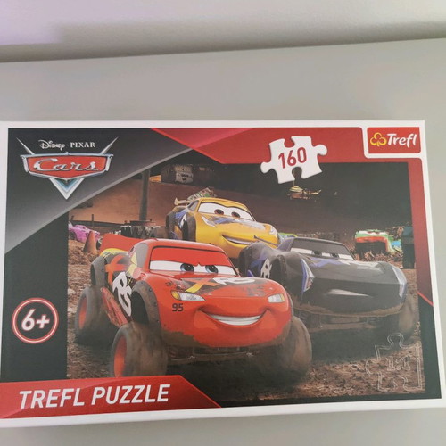 Trefl McQueen puzzle used, 160 pieces