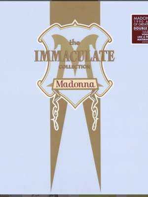 Madonna The Immaculate Collection vinyl album
