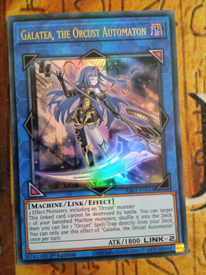 Galatea, The Orcust Automaton κάρτα Yu-Gi-Oh! σαν καινούργιο