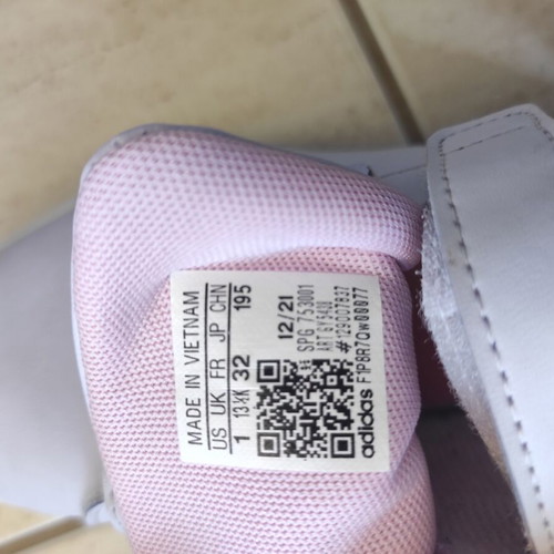 Adidas Frozen sneakers size 32, pink and purple