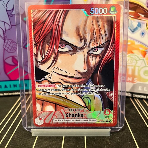 Shanks One Piece TCG OP9 card like new