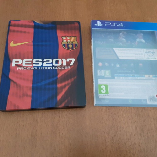 PES 2017 Steelbook Edition for PS4 like new