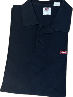 Levi's Polo T-shirt black, like new, size Medium