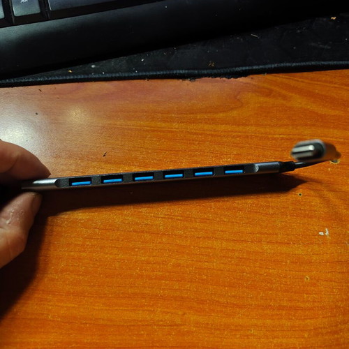 Usb hub 7 ports like new, Type A USB 3.0 to USB Type C