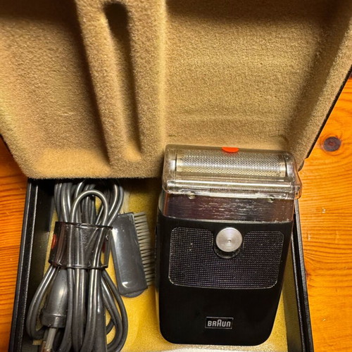 Braun Sixtant shaver like new, retro