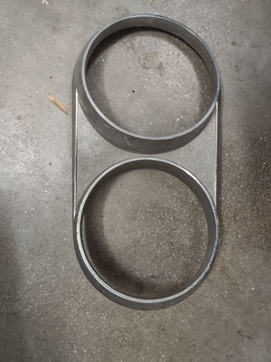 Left headlight bezel Lancia Fulvia Coupe 1969 used