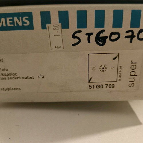 Siemens simple TV sockets new pack of 5 pieces