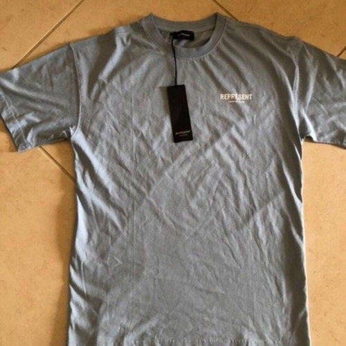 Represent T-shirt, medium, blue