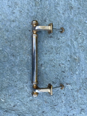 Door Handle nickel chrome used with normal wear