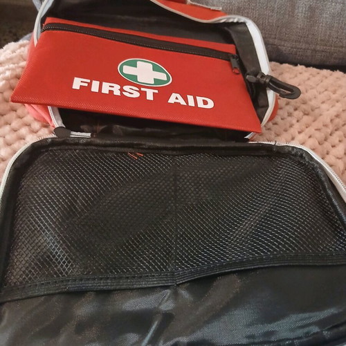 Car first aid kit new, set of two pieces