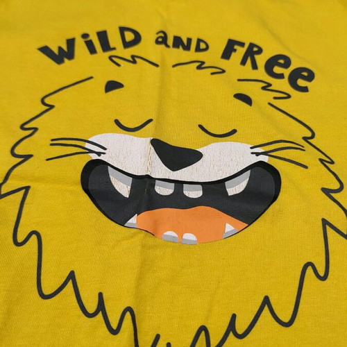 Kiki&Koko t-shirt used, yellow, size 110/116 for 4-5 years