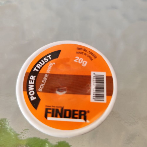 Soldering wire for soldering iron new 20gr unused