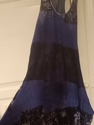 Marithé & François Girbaud summer dress blue, like new, size UK 8/10