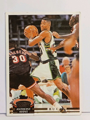 Vintage basketball card μεταχειρισμένο, διπλής όψεως