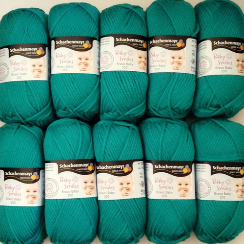 Baby Smiles Bravo Baby 100 knitting yarn set, 10 pieces, new, hypoallergenic