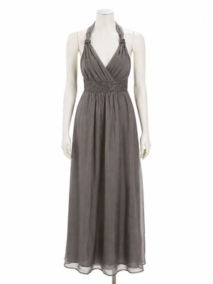 Silk babydoll dress with sequins Hallhuber, size 38, like new
