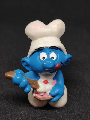 Smurf Chef Schleich collectible figure like new