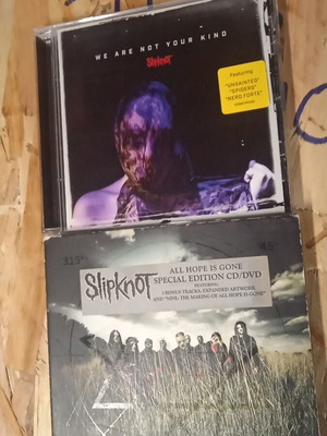 Slipknot We Are Not Your Kind και All Hope Is Gone deluxe edition CD/DVD μεταχειρισμένα