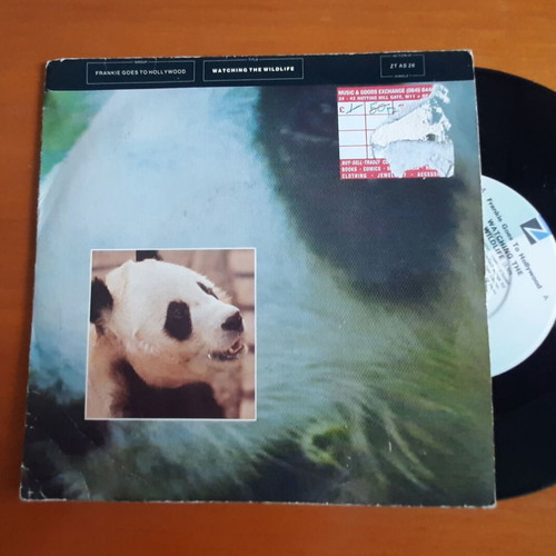 Frankie Goes To Hollywood Watching The Wildlife 7" single used, electronic