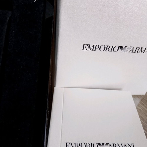 Emporio Armani men's watch new, silver color