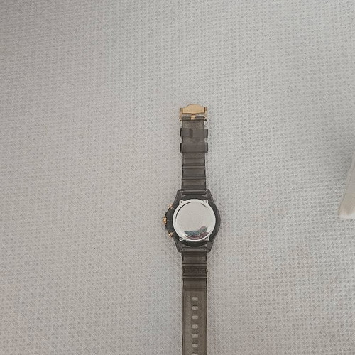 Versace Chronograph Watch with Green Dial and Gold Details