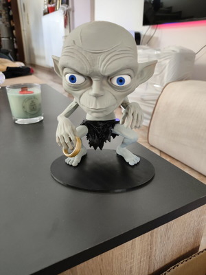 Gollum and his Precious 3D εκτύπωση σε PLA κατόπιν παραγγελίας