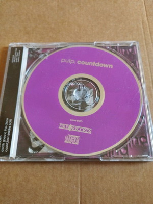 Pulp Countdown CD single like new, pop