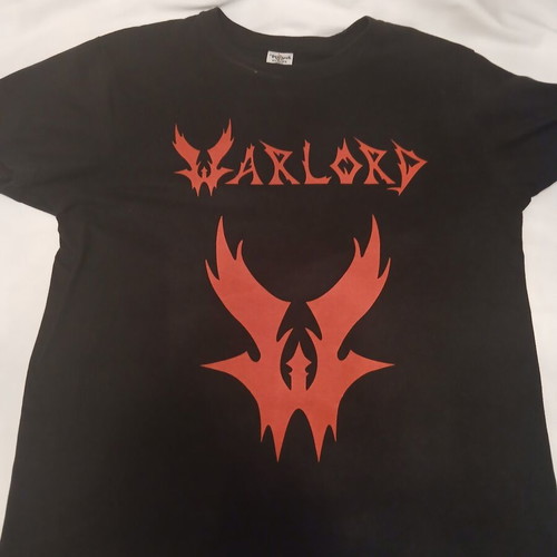 Warlord Live in Athens 2013 T-shirt like new, size M, black