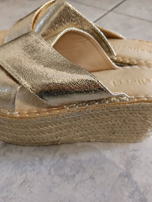 Golden platforms size 38 new