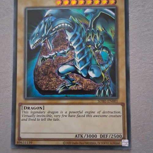 Blue-Eyes White Dragon card new